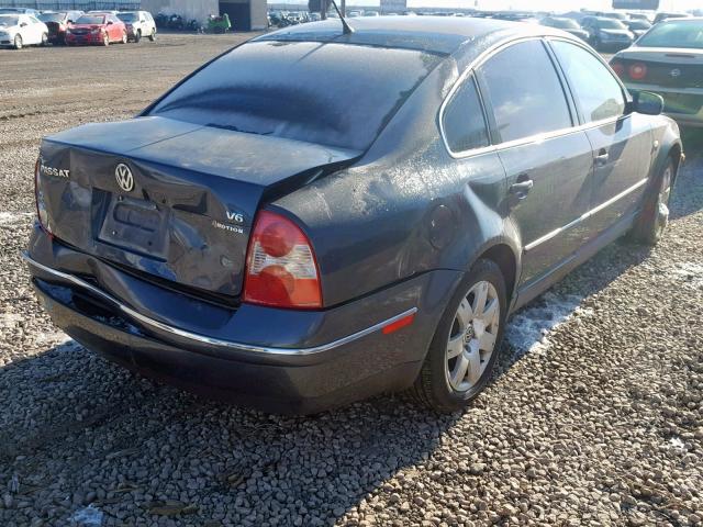 WVWTH63B53P273176 - 2003 VOLKSWAGEN PASSAT GLX 蓝色 照片 4