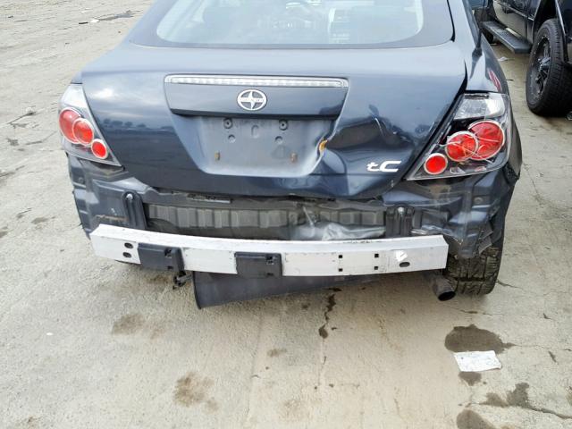 JTKDE167290297484 - 2009 TOYOTA SCION TC ნაცრისფერი ფოტო 9