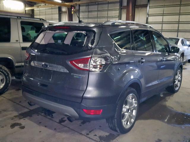 1FMCU9J90EUB30195 - 2014 FORD ESCAPE TIT GRAY photo 4