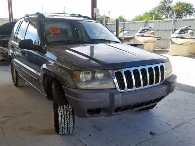 1J4GX48SX3C538001 - 2003 JEEP GRAND CHER GREEN photo 1