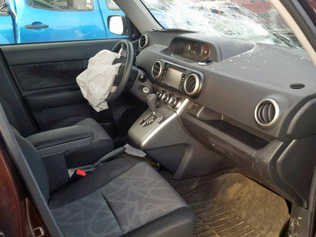 JTLZE4FE1DJ044354 - 2013 TOYOTA SCION XB 栗色 照片 5
