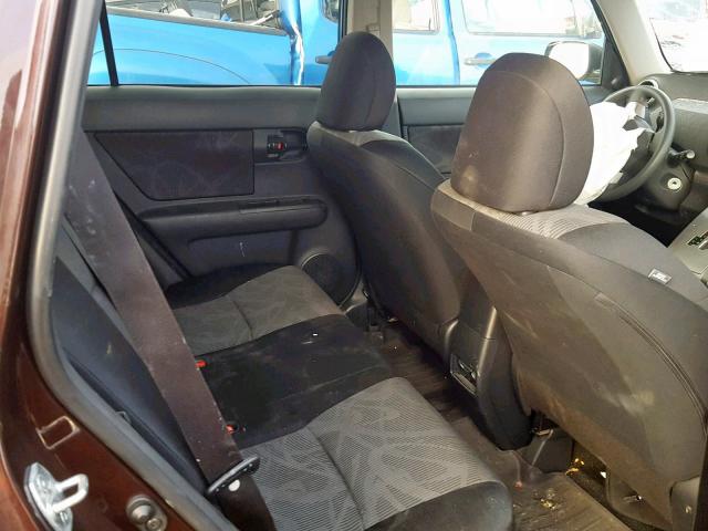 JTLZE4FE1DJ044354 - 2013 TOYOTA SCION XB 栗色 照片 6