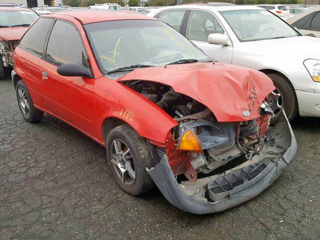 2C1MR2263T6758623 - 1996 GEO METRO BASE RED photo 1