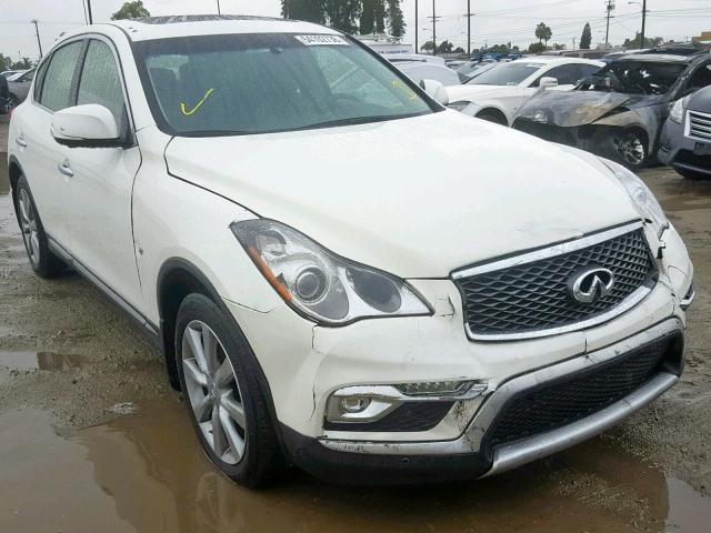 JN1BJ0RP6HM389949 - 2017 INFINITI QX50 WHITE photo 1