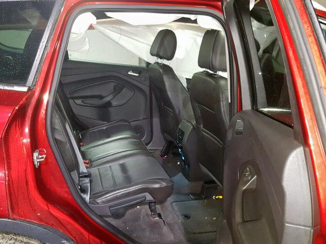 1FMCU9J97EUD06840 - 2014 FORD ESCAPE TIT RED photo 6