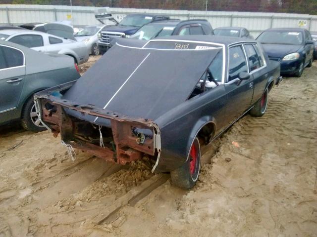 1G3GR69A9FR399367 - 1985 OLDSMOBILE CUTLASS SU CHARCOAL photo 2