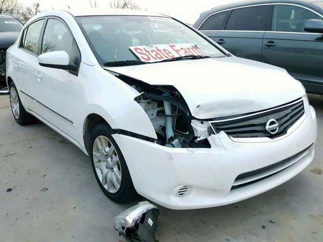 3N1AB6AP3BL666050 - 2011 NISSAN SENTRA 2.0 WHITE photo 1