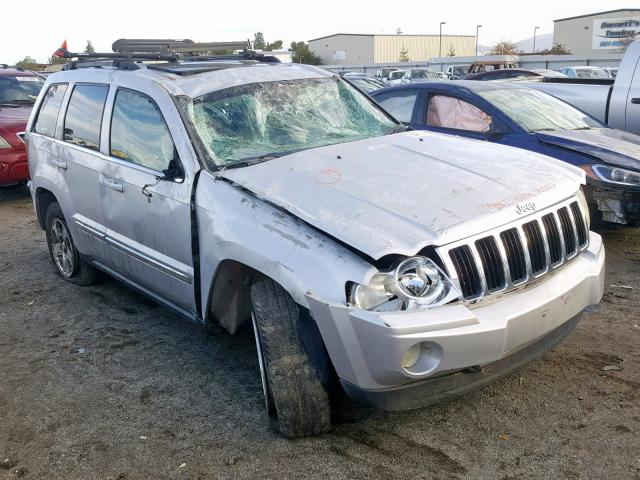 1J4HS58N85C731687 - 2005 JEEP GRAND CHER SILVER photo 1