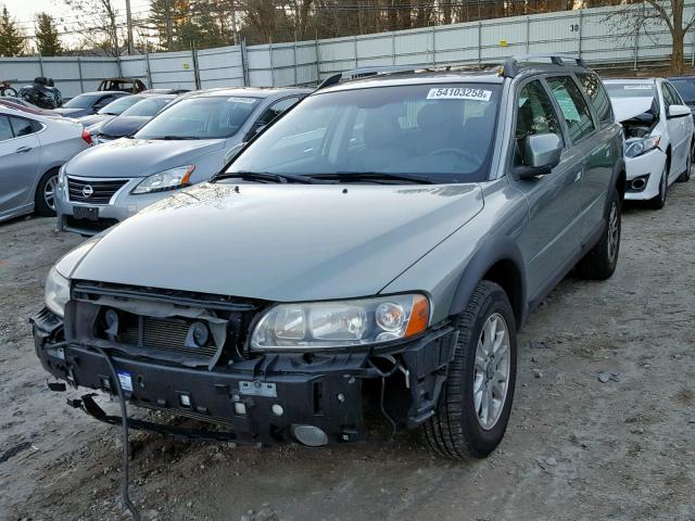 YV4SZ592971278266 - 2007 VOLVO XC70 GRAY photo 2