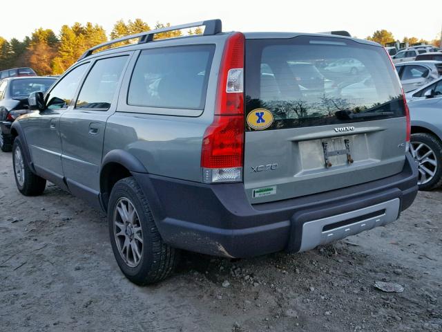 YV4SZ592971278266 - 2007 VOLVO XC70 GRAY photo 3