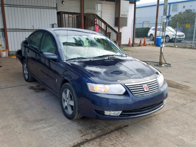 1G8AL55F57Z125310 - 2007 SATURN ION LEVEL BLUE photo 1