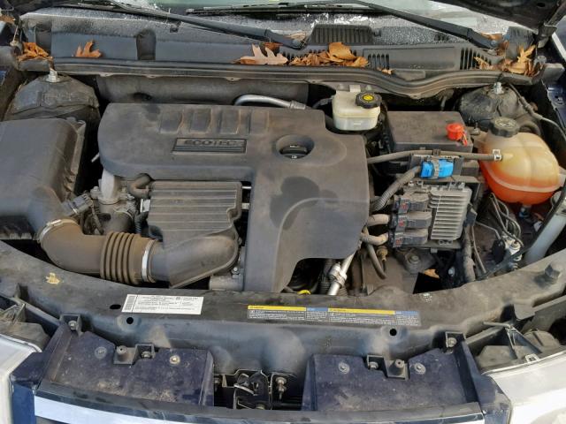 1G8AL55F57Z125310 - 2007 SATURN ION LEVEL BLUE photo 7