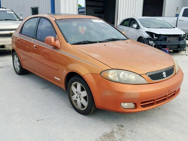 KL5JJ66Z75K156080 - 2005 SUZUKI RENO LX ORANGE photo 1