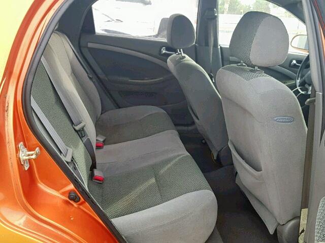 KL5JJ66Z75K156080 - 2005 SUZUKI RENO LX ORANGE photo 6