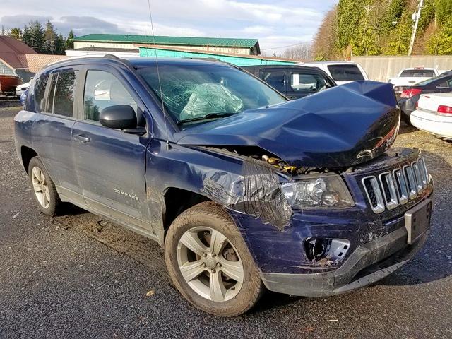 1C4NJDBB2GD617539 - 2016 JEEP COMPASS SP 蓝色 照片 1