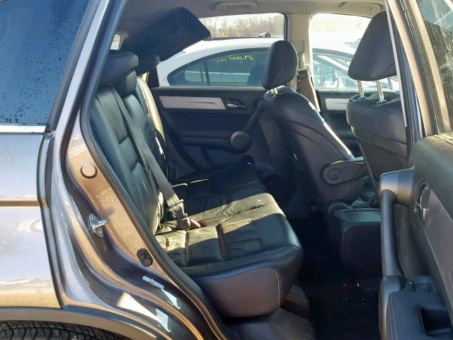 5J6RE4H71BL046806 - 2011 HONDA CR-V EXL GRAY photo 6