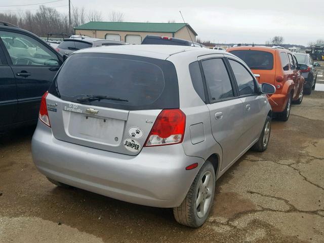 KL1TD66618B171394 - 2008 CHEVROLET AVEO BASE Boz foto 4