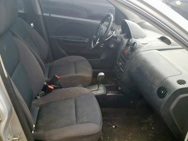 KL1TD66618B171394 - 2008 CHEVROLET AVEO BASE Boz foto 5