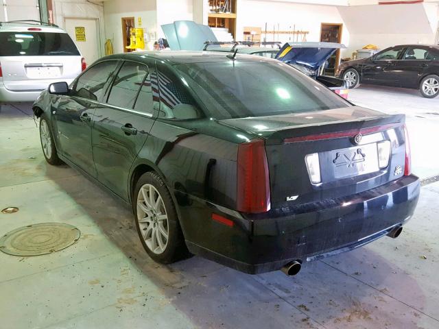 1G6DX67D670120407 - 2007 CADILLAC STS-V BLACK photo 3