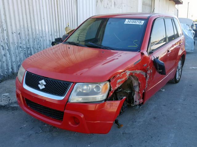 JS3TE941264100626 - 2006 SUZUKI GRAND VITA RED photo 2