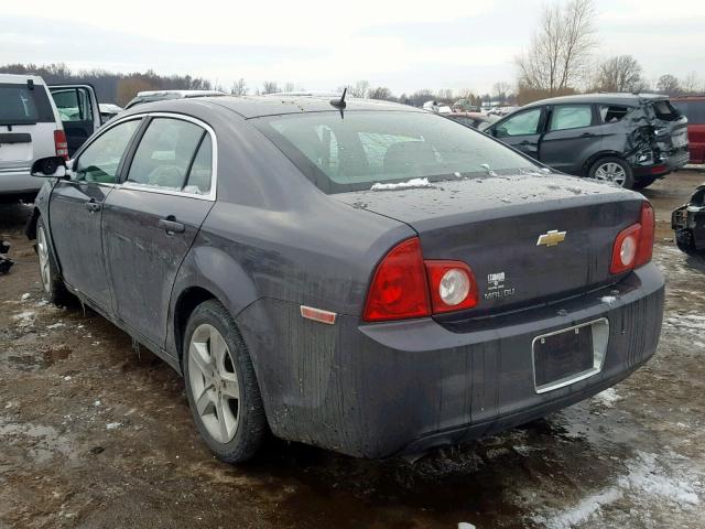 1G1ZB5EB3A4148459 - 2010 CHEVROLET MALIBU LS 灰色 照片 3