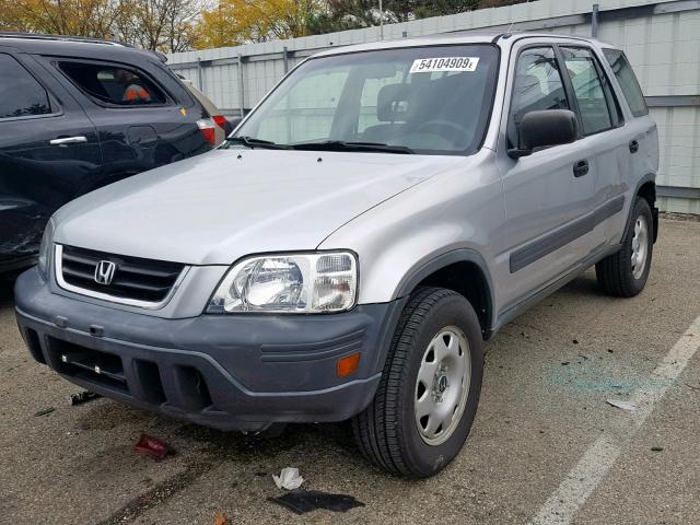 JHLRD28431S014353 - 2001 HONDA CR-V LX SILVER photo 2