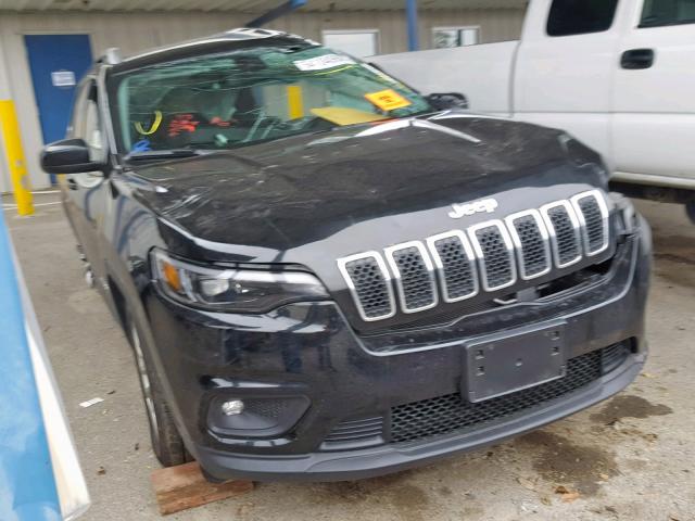 1C4PJLCBXKD301557 - 2019 JEEP CHEROKEE L BLACK photo 1