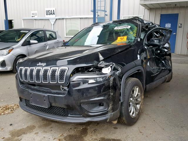 1C4PJLCBXKD301557 - 2019 JEEP CHEROKEE L BLACK photo 2