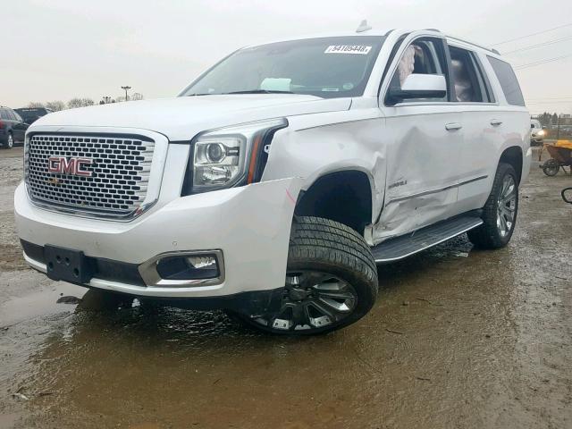 1GKS2CKJ4GR458659 - 2016 GMC YUKON DENA WHITE photo 2