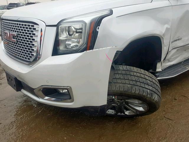 1GKS2CKJ4GR458659 - 2016 GMC YUKON DENA WHITE photo 9