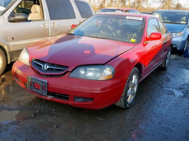 19UYA42613A013767 - 2003 ACURA 3.2CL TYPE RED photo 2