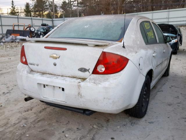 1G1AL55F277267835 - 2007 CHEVROLET COBALT LT WHITE photo 4