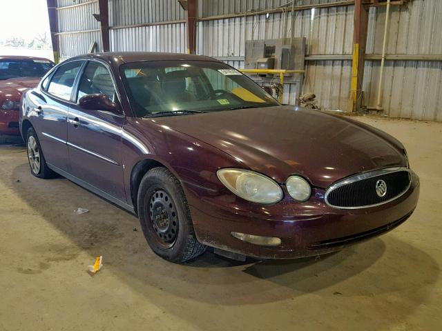 2G4WC552X71122786 - 2007 BUICK LACROSSE C BURGUNDY photo 1