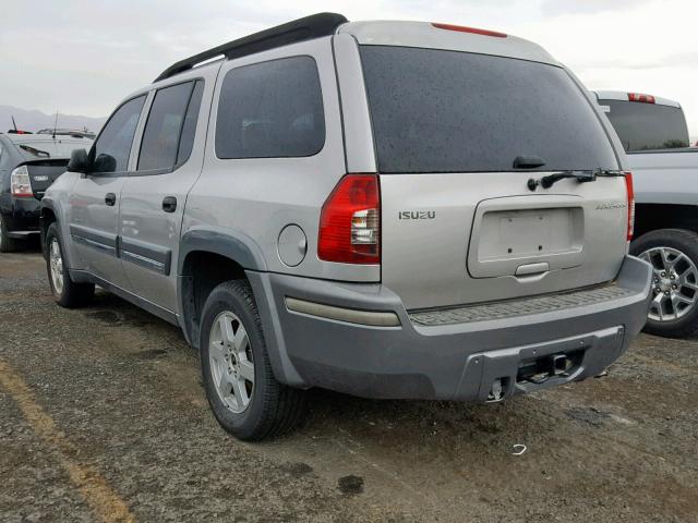 4NUES16S766700493 - 2006 ISUZU ASCENDER S GRAY photo 3