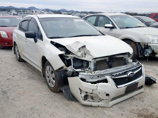 JF1GJAA68FG004825 - 2015 SUBARU IMPREZA BA WHITE photo 1