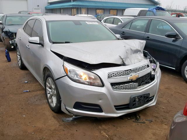 1G11D5RR9DF107194 - 2013 CHEVROLET MALIBU 1LT SILVER photo 1