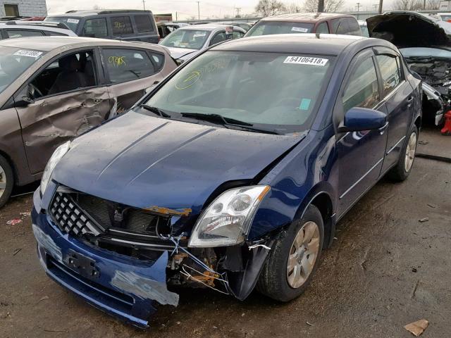 3N1AB61E97L660520 - 2007 NISSAN SENTRA 2.0 BLUE photo 2