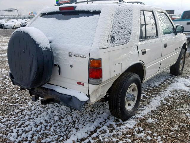 4S6CM58V1S4430472 - 1995 HONDA PASSPORT E 白色 照片 4