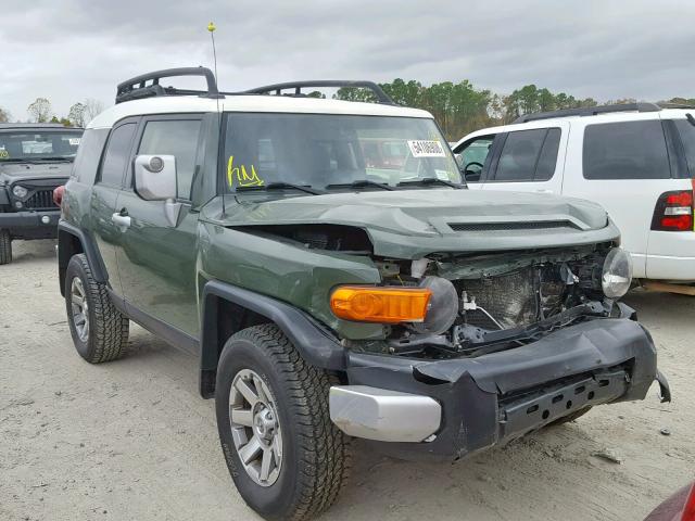 JTEBU4BF0EK186832 - 2014 TOYOTA FJ CRUISER GREEN photo 1