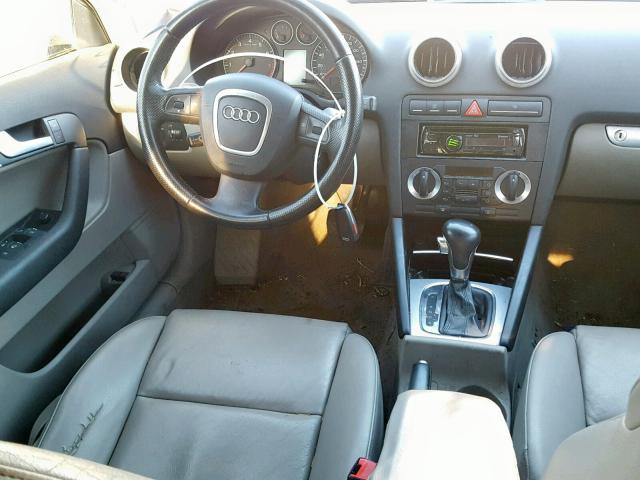 WAUMF78P76A006565 - 2006 AUDI A3 2.0 SPO SILVER photo 9