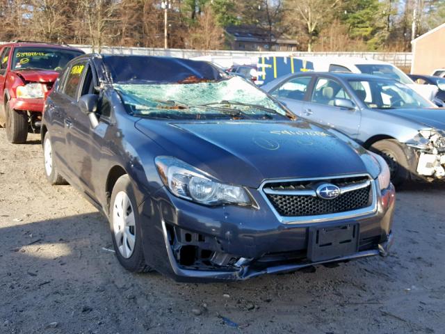 JF1GPAA64FH292223 - 2015 SUBARU IMPREZA BA GRAY photo 1