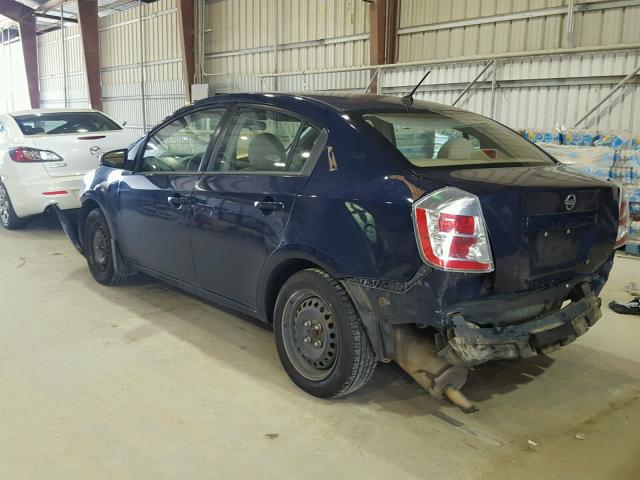 3N1AB61E88L764479 - 2008 NISSAN SENTRA 2.0 BLUE photo 3