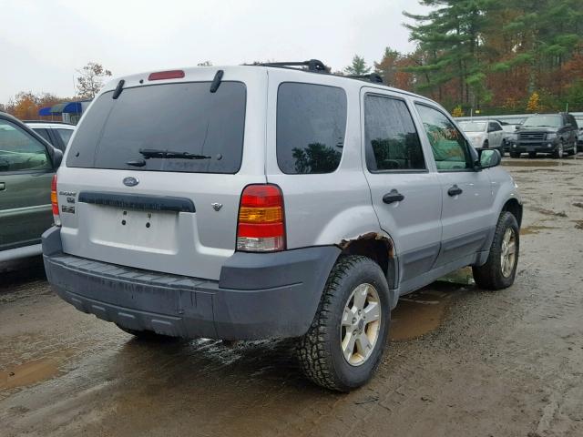 1FMYU93136KB65209 - 2006 FORD ESCAPE XLT SILVER photo 4