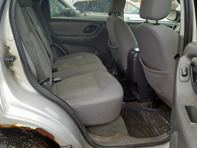 1FMYU93136KB65209 - 2006 FORD ESCAPE XLT SILVER photo 6