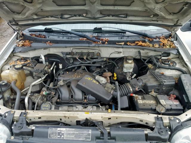 1FMYU93136KB65209 - 2006 FORD ESCAPE XLT SILVER photo 7