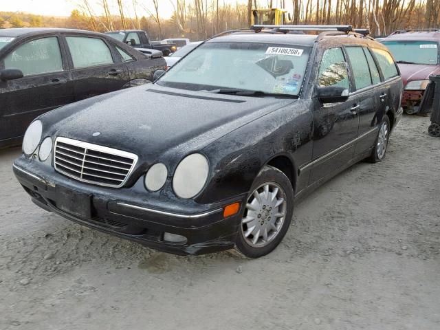 WDBJH82J7YX039073 - 2000 MERCEDES-BENZ E 320 BLACK photo 2