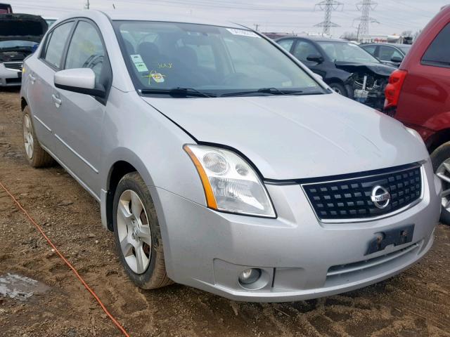 3N1AB61E18L652929 - 2008 NISSAN SENTRA 2.0 SILVER photo 1