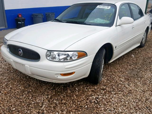 1G4HP52K044106257 - 2004 BUICK LESABRE CU WHITE photo 2