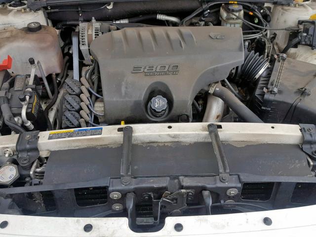 1G4HP52K044106257 - 2004 BUICK LESABRE CU WHITE photo 7