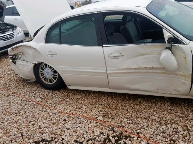 1G4HP52K044106257 - 2004 BUICK LESABRE CU WHITE photo 9